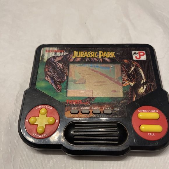 Jurassic Park Tiger Electronics Vintage Game Tested Works! - Picture 4 of 6